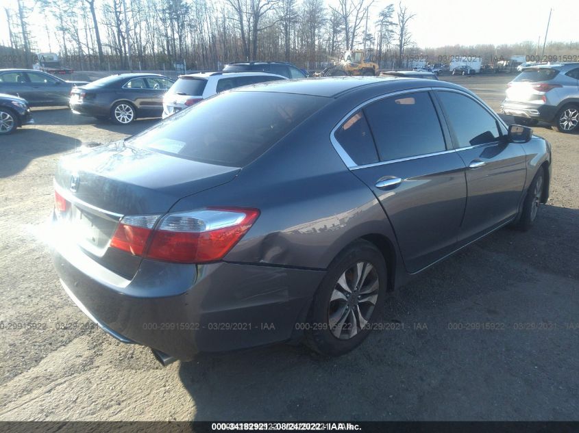 2013 HONDA ACCORD SDN LX 1HGCR2F34DA190192