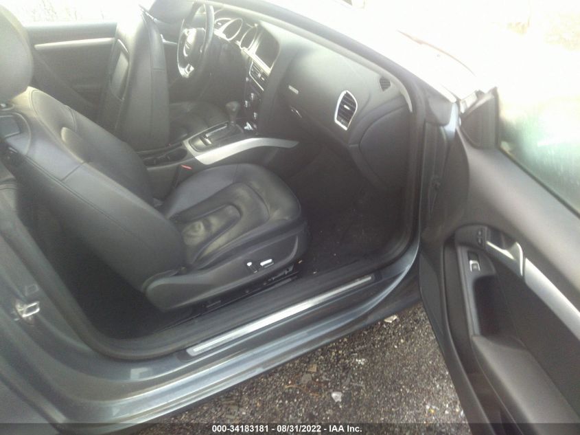 2013 AUDI A5 PREMIUM WAUCFAFR8DA022204