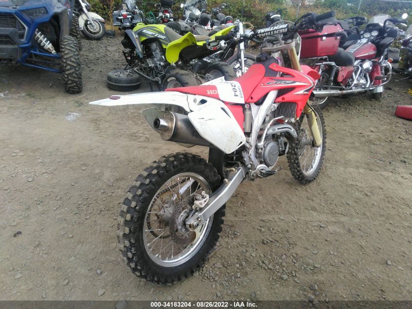 2009 HONDA CRF450 X JH2PE06009K402147