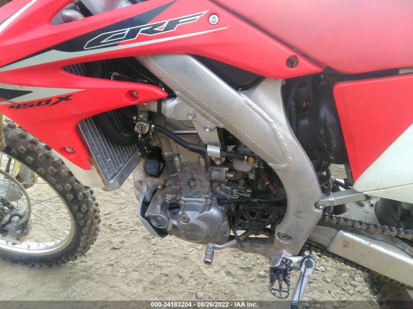 2009 HONDA CRF450 X JH2PE06009K402147