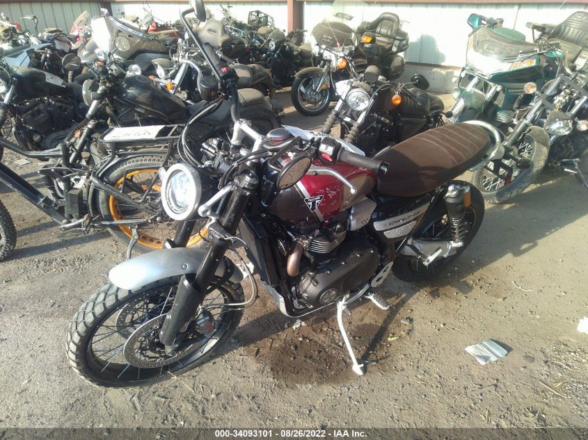 2022 TRIUMPH MOTORCYCLE SCRAMBLER 1200 XC SMTD45HG0NTBA2599