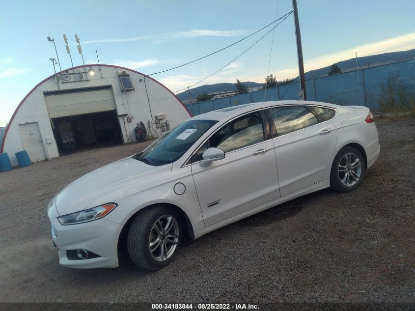 2015 FORD FUSION ENERGI TITANIUM 3FA6P0SU5FR194450