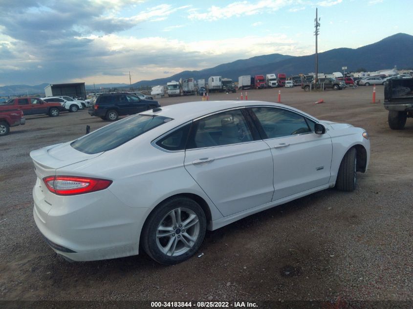 2015 FORD FUSION ENERGI TITANIUM 3FA6P0SU5FR194450