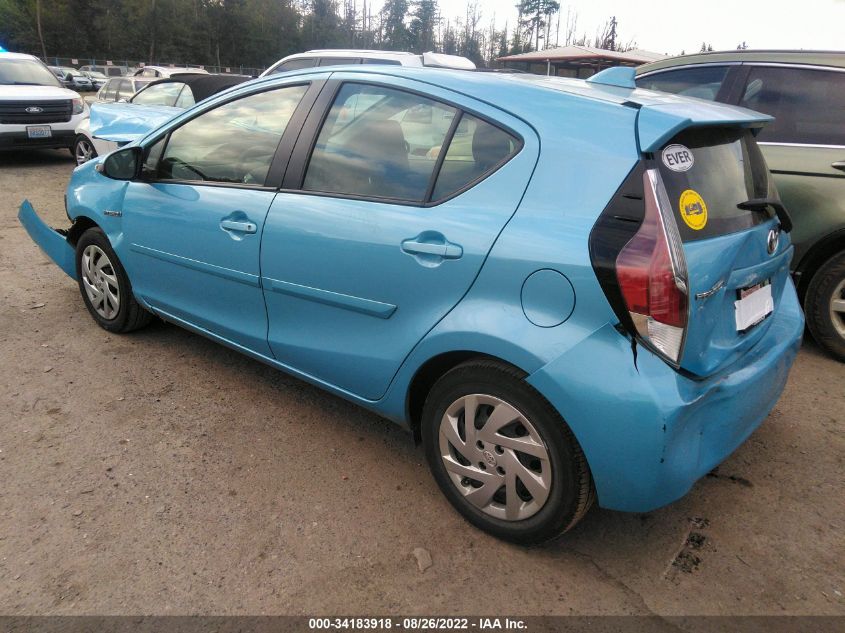 2015 TOYOTA PRIUS C ONE/TWO/THREE/FOUR JTDKDTB38F1096159