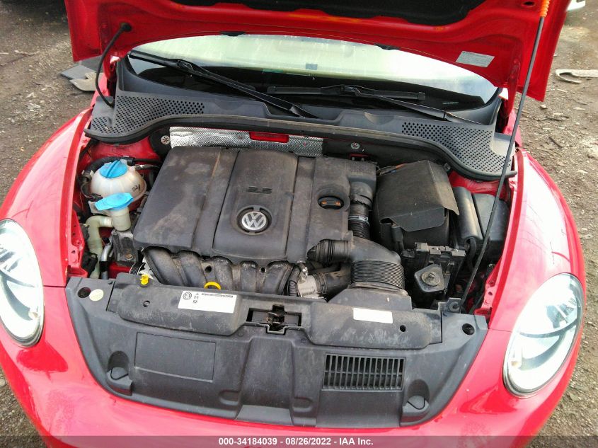 2014 VOLKSWAGEN BEETLE CONVERTIBLE 2.5L 3VW5X7AT9EM806584
