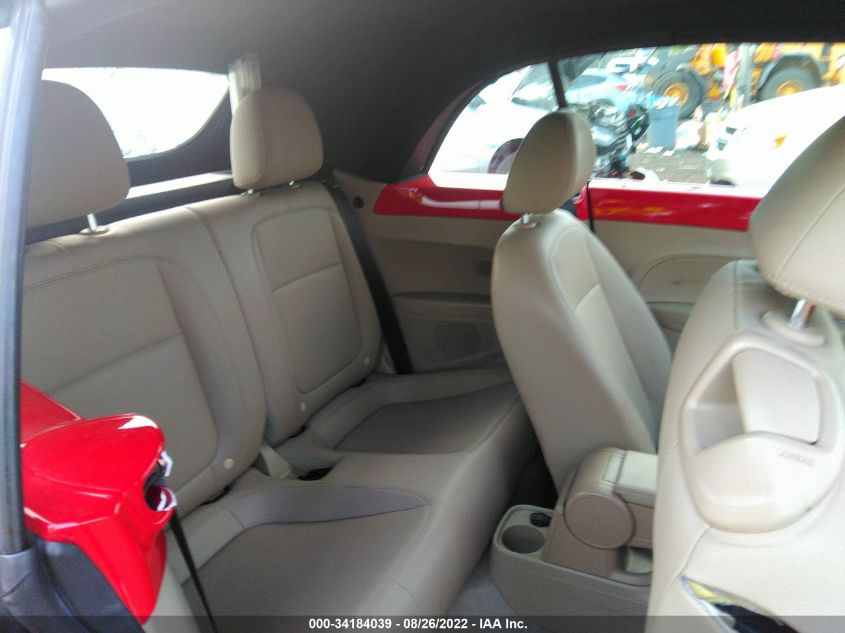 2014 VOLKSWAGEN BEETLE CONVERTIBLE 2.5L 3VW5X7AT9EM806584