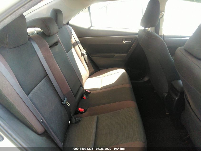 VIN 2T1BURHE2HC839599 2017 TOYOTA COROLLA L/LE/XLE/SE
