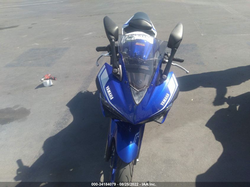 2017 YAMAHA YZFR3 MH3RH06Y3HK016322