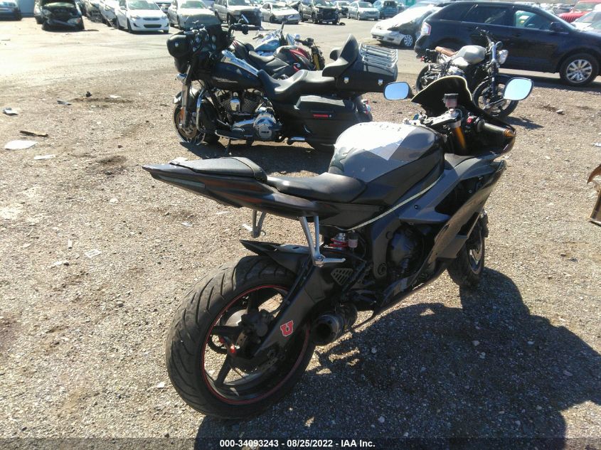 2007 YAMAHA YZFR6 L JYARJ12E27A018387