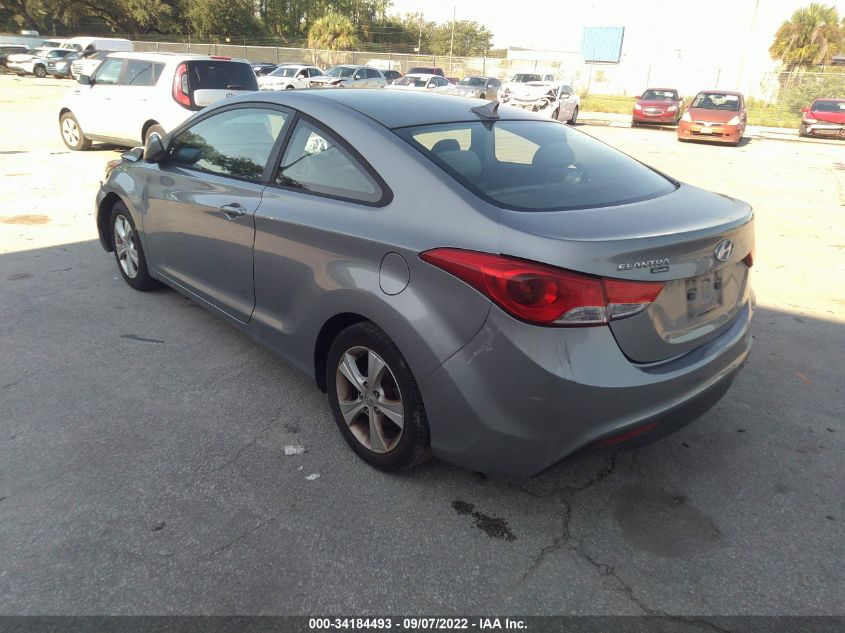 2013 HYUNDAI ELANTRA COUPE GS KMHDH6AE6DU004314