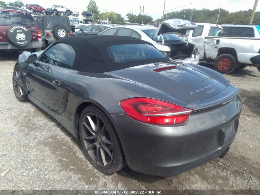 2013 PORSCHE BOXSTER WP0CA2A89DS114597