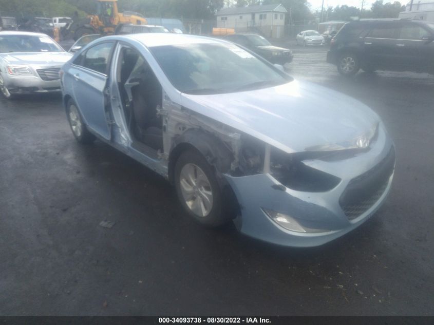 2013 HYUNDAI SONATA HYBRID KMHEC4A41DA078255