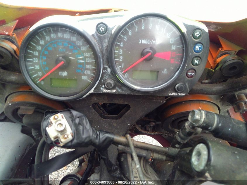 2007 KAWASAKI ZX600 J1 JKAZX4J167A067234