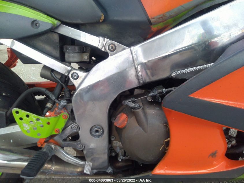 2007 KAWASAKI ZX600 J1 JKAZX4J167A067234