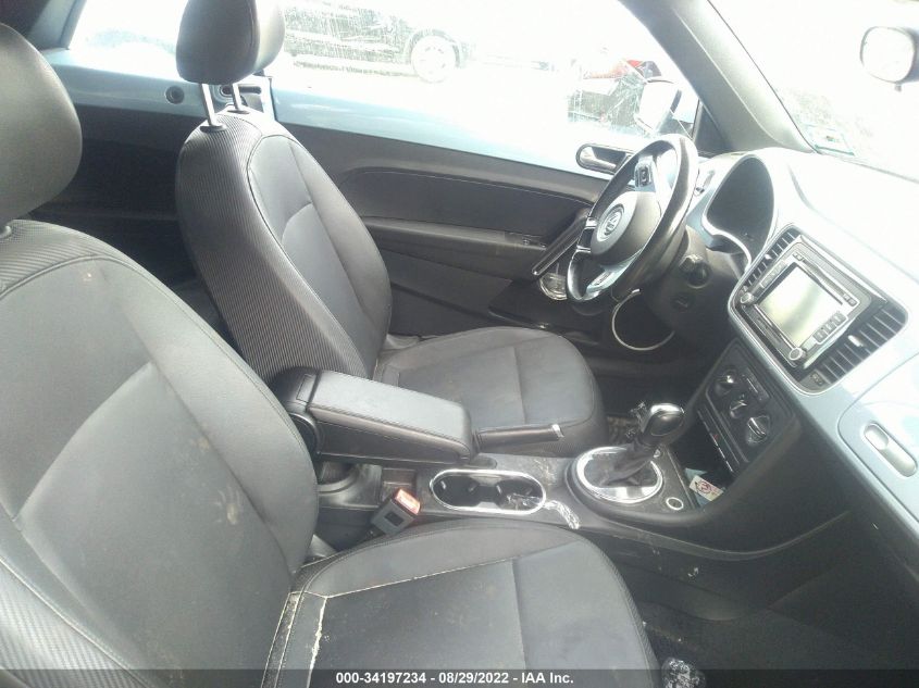 2014 VOLKSWAGEN BEETLE CONVERTIBLE 2.5L 3VW5P7ATXEM804231