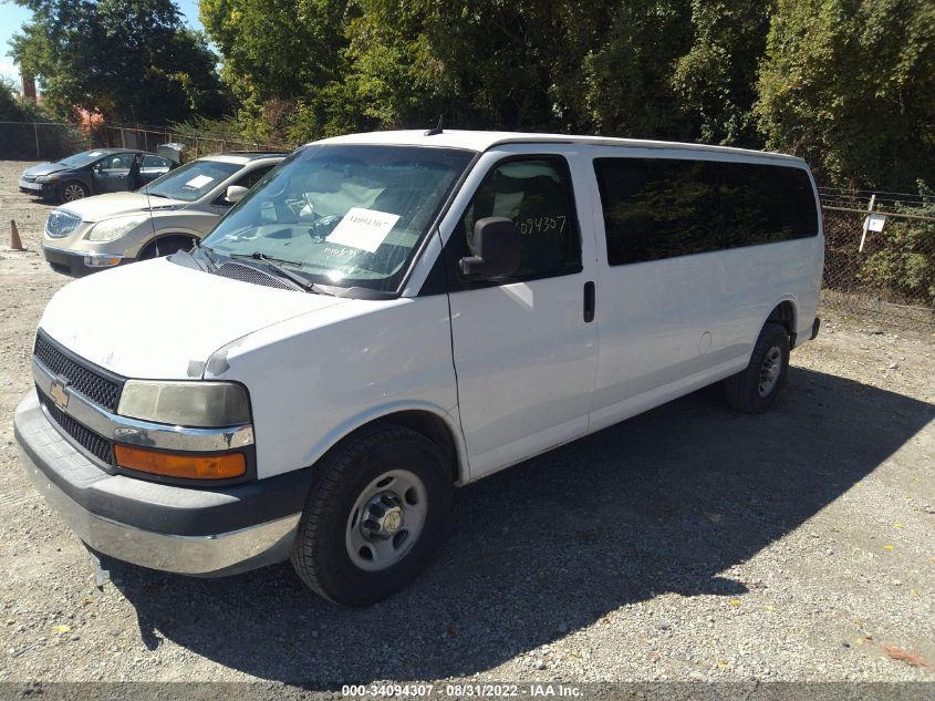 2013 CHEVROLET EXPRESS PASSENGER LT 1GAZG1FG0D1129006