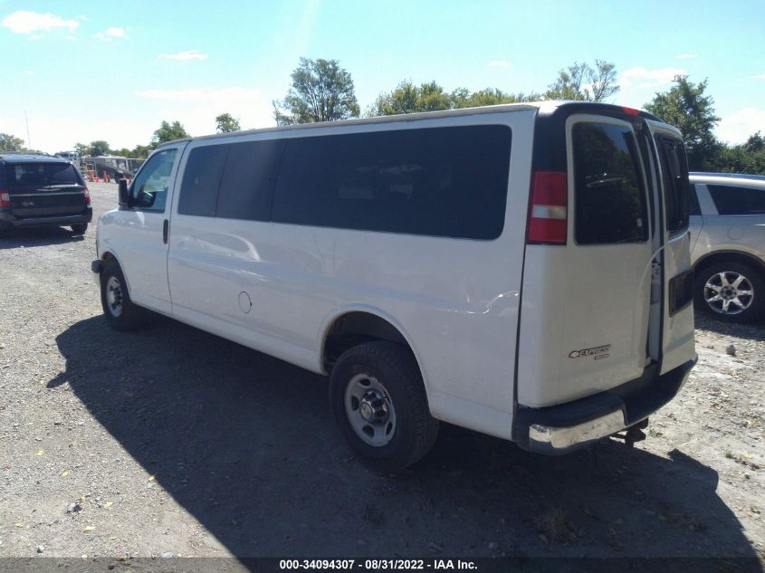 2013 CHEVROLET EXPRESS PASSENGER LT 1GAZG1FG0D1129006