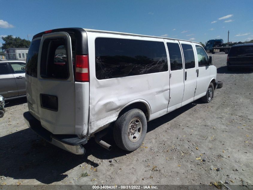 2013 CHEVROLET EXPRESS PASSENGER LT 1GAZG1FG0D1129006