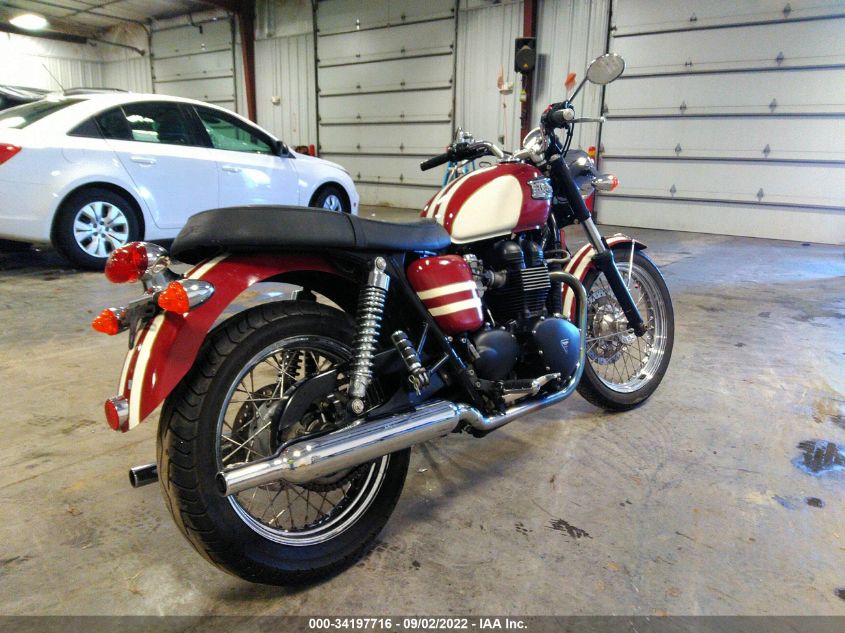 2004 TRIUMPH MOTORCYCLE BONNEVILLE SMT900HNX4J196697