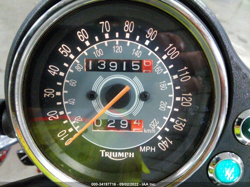 2004 TRIUMPH MOTORCYCLE BONNEVILLE SMT900HNX4J196697
