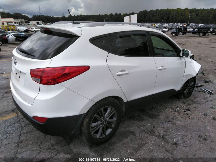 VIN KM8JU3AG3EU838458 2014 HYUNDAI TUCSON no.4