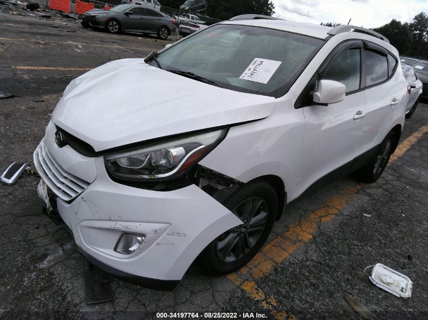 VIN KM8JU3AG3EU838458 2014 HYUNDAI TUCSON no.2