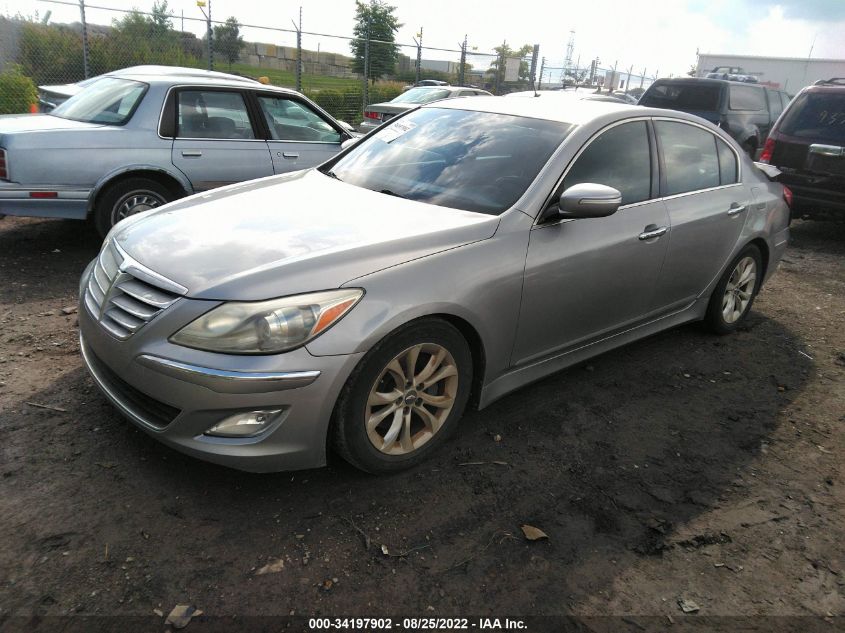 2013 HYUNDAI GENESIS 3.8L KMHGC4DDXDU215700