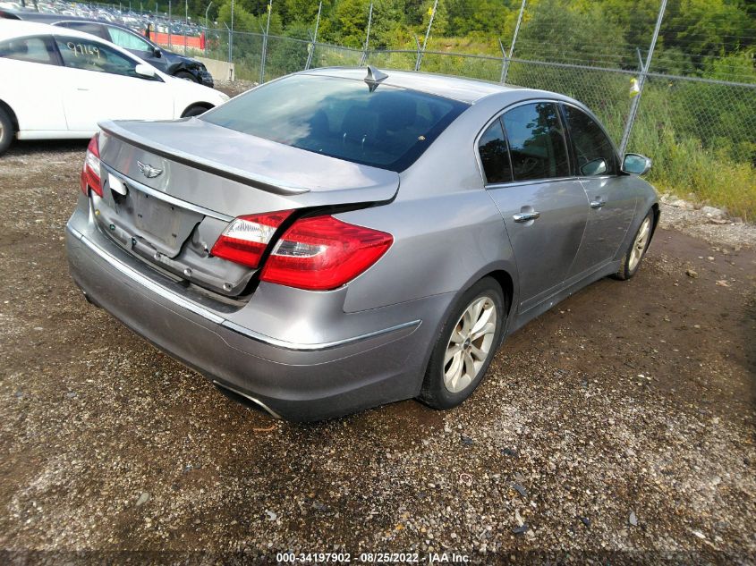2013 HYUNDAI GENESIS 3.8L KMHGC4DDXDU215700