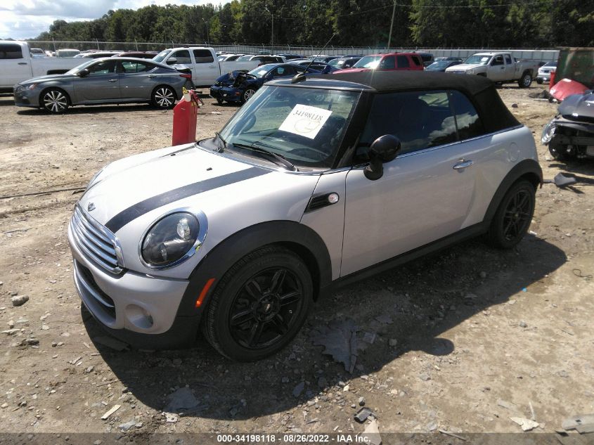 2015 MINI COOPER CONVERTIBLE WMWZN3C50FT267032