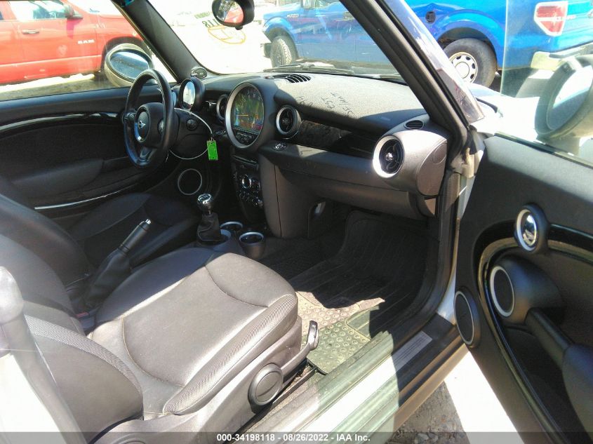 2015 MINI COOPER CONVERTIBLE WMWZN3C50FT267032