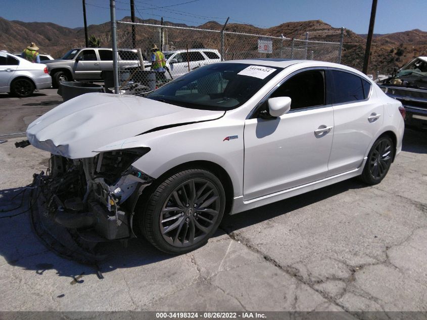 2019 ACURA ILX W/TECHNOLOGY/A-SPEC PKG 19UDE2F85KA008394