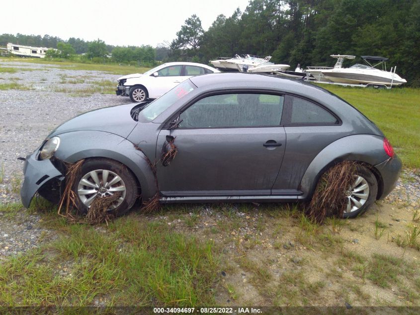 2014 VOLKSWAGEN BEETLE COUPE 1.8T ENTRY 3VWF17AT8EM643495