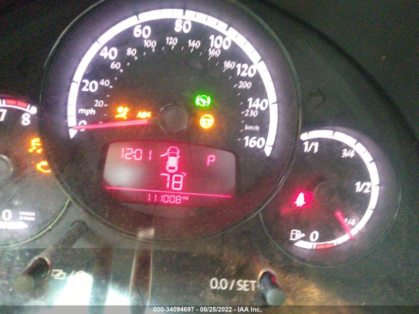 2014 VOLKSWAGEN BEETLE COUPE 1.8T ENTRY 3VWF17AT8EM643495