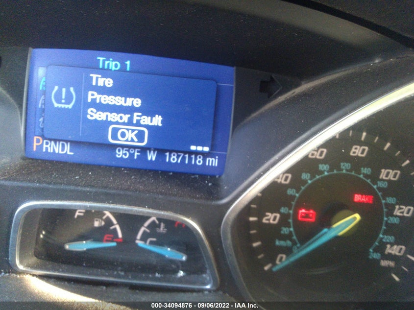 2013 FORD FOCUS VIN: 1FADP3K2XDL146607