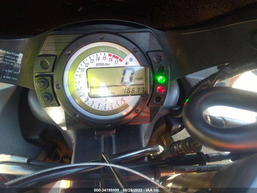 2003 KAWASAKI ZX636 B1 JKBZXJB163A018585
