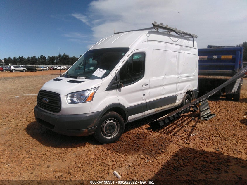VIN 1FTYR2XM9JKA34327 2018 FORD TRANSIT VAN