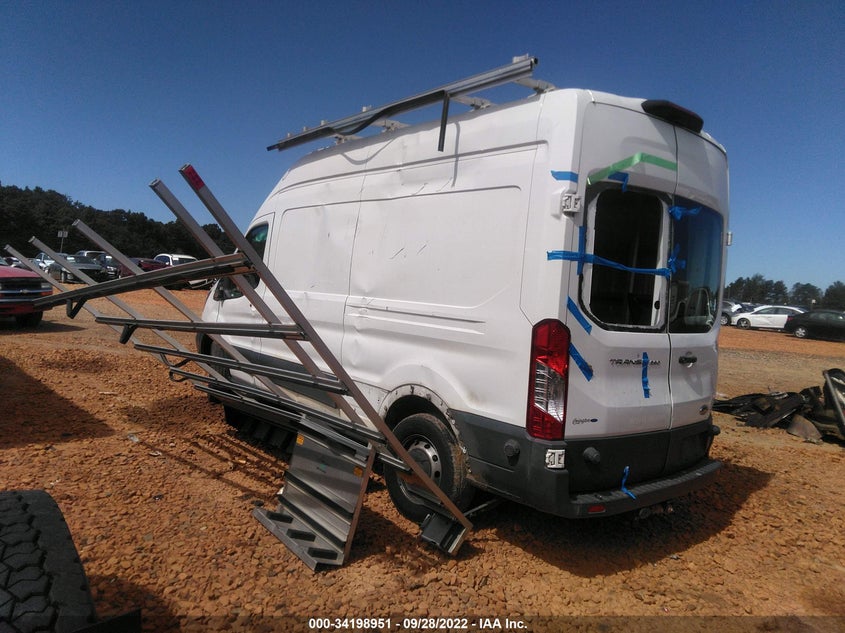 VIN 1FTYR2XM9JKA34327 2018 FORD TRANSIT VAN