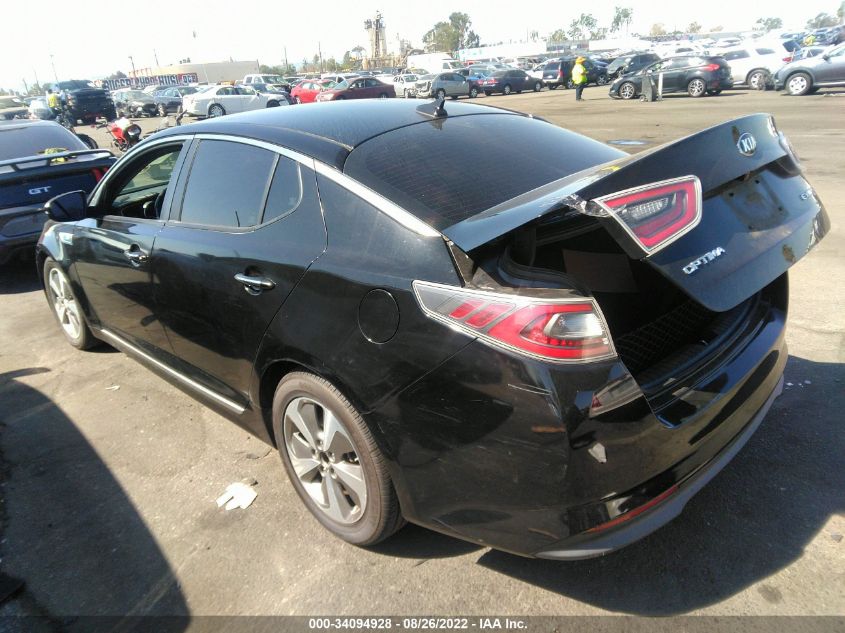 2014 KIA OPTIMA HYBRID EX KNAGN4AD1E5071188