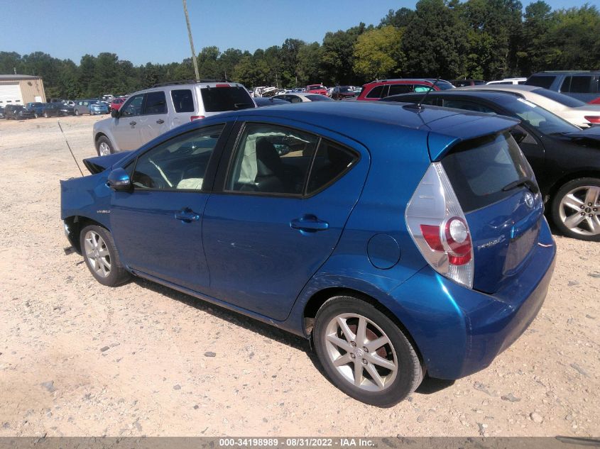 2013 TOYOTA PRIUS C ONE/TWO/THREE/FOUR JTDKDTB38D1050232