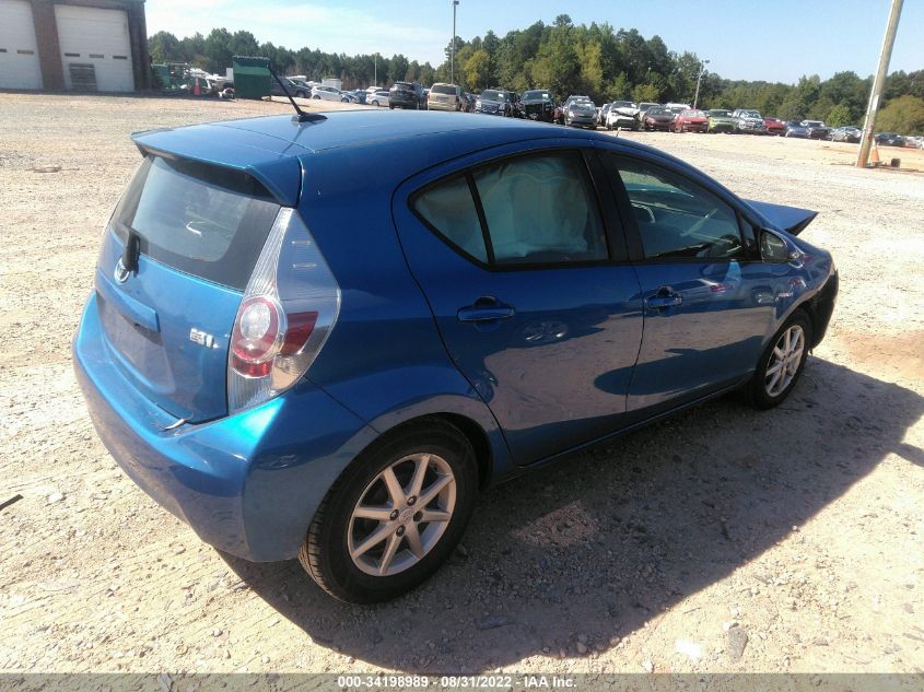 2013 TOYOTA PRIUS C ONE/TWO/THREE/FOUR JTDKDTB38D1050232