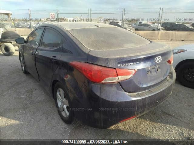 2013 HYUNDAI ELANTRA GLS 5NPDH4AE1DH339063