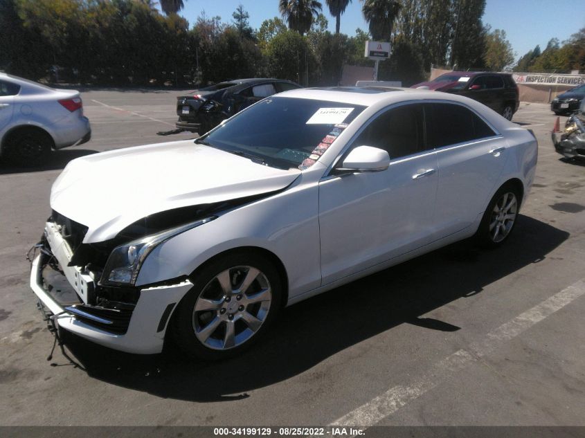 2015 CADILLAC ATS SEDAN LUXURY RWD 1G6AB5S34F0111536