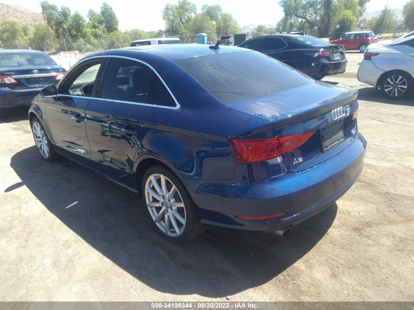 2015 AUDI S3/A3 2.0T PREMIUM WAUBFGFF7F1113133
