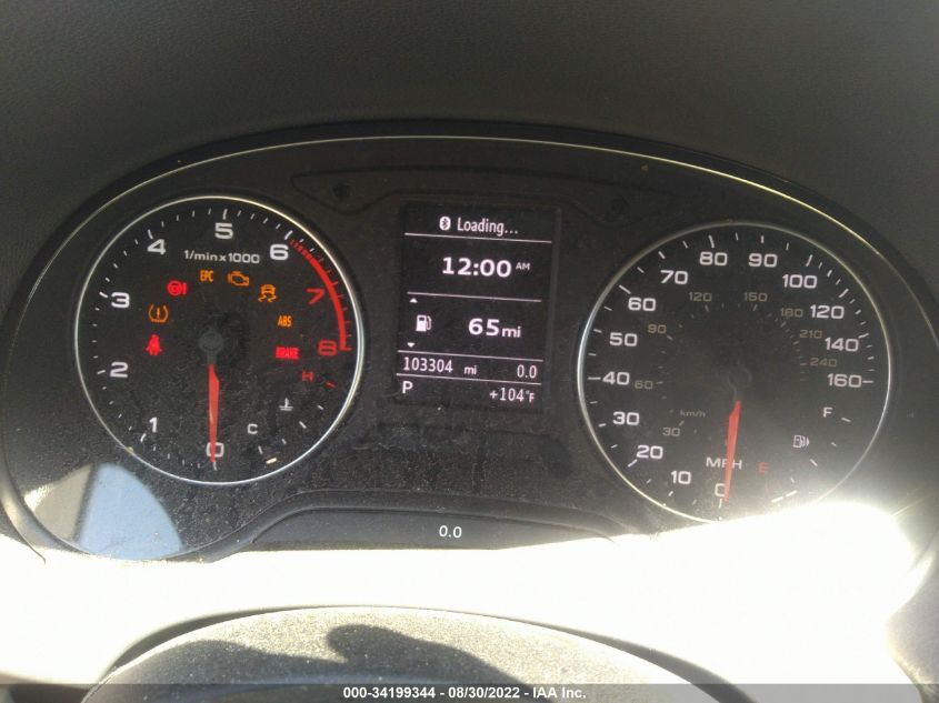 2015 AUDI S3/A3 2.0T PREMIUM WAUBFGFF7F1113133