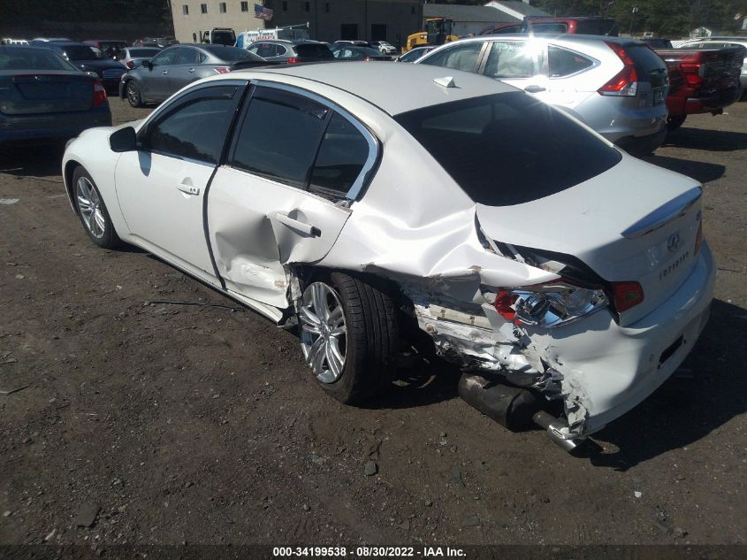 2013 INFINITI G37 SEDAN X JN1CV6AR1DM356618