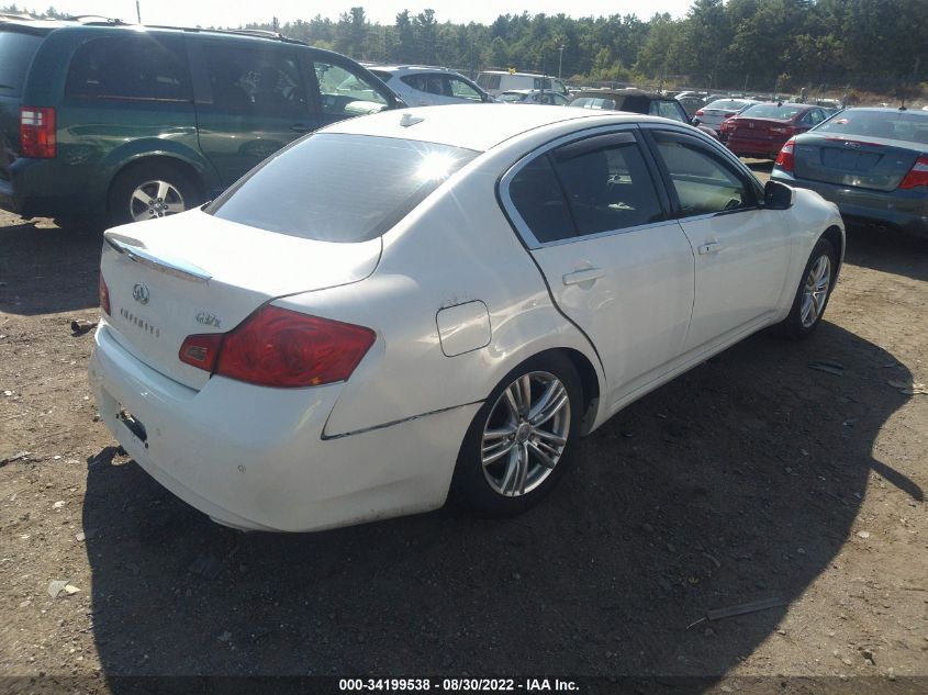 2013 INFINITI G37 SEDAN X JN1CV6AR1DM356618