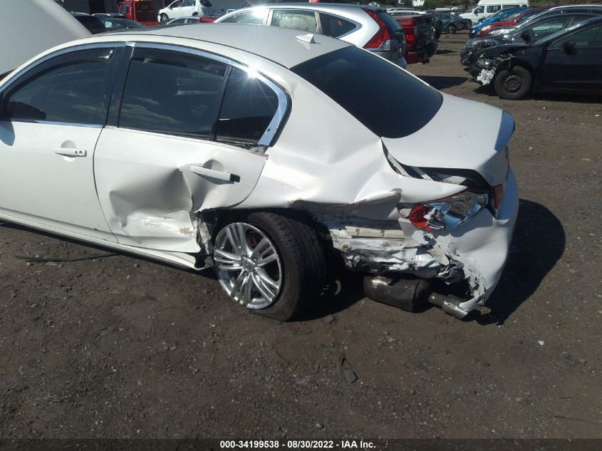 2013 INFINITI G37 SEDAN X JN1CV6AR1DM356618