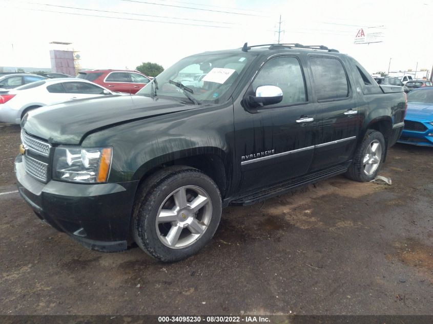 2013 CHEVROLET AVALANCHE LTZ 3GNTKGE74DG327841