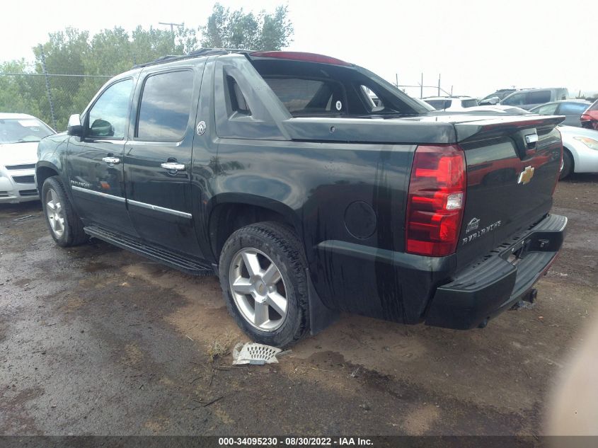 2013 CHEVROLET AVALANCHE LTZ 3GNTKGE74DG327841