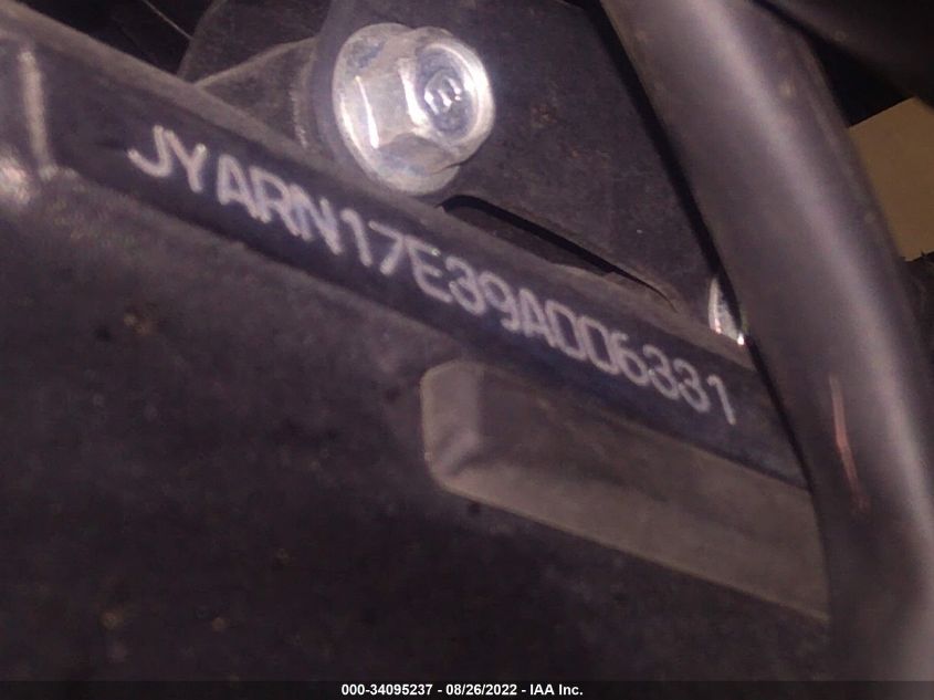 2009 YAMAHA FZ1 S JYARN17E39A006331